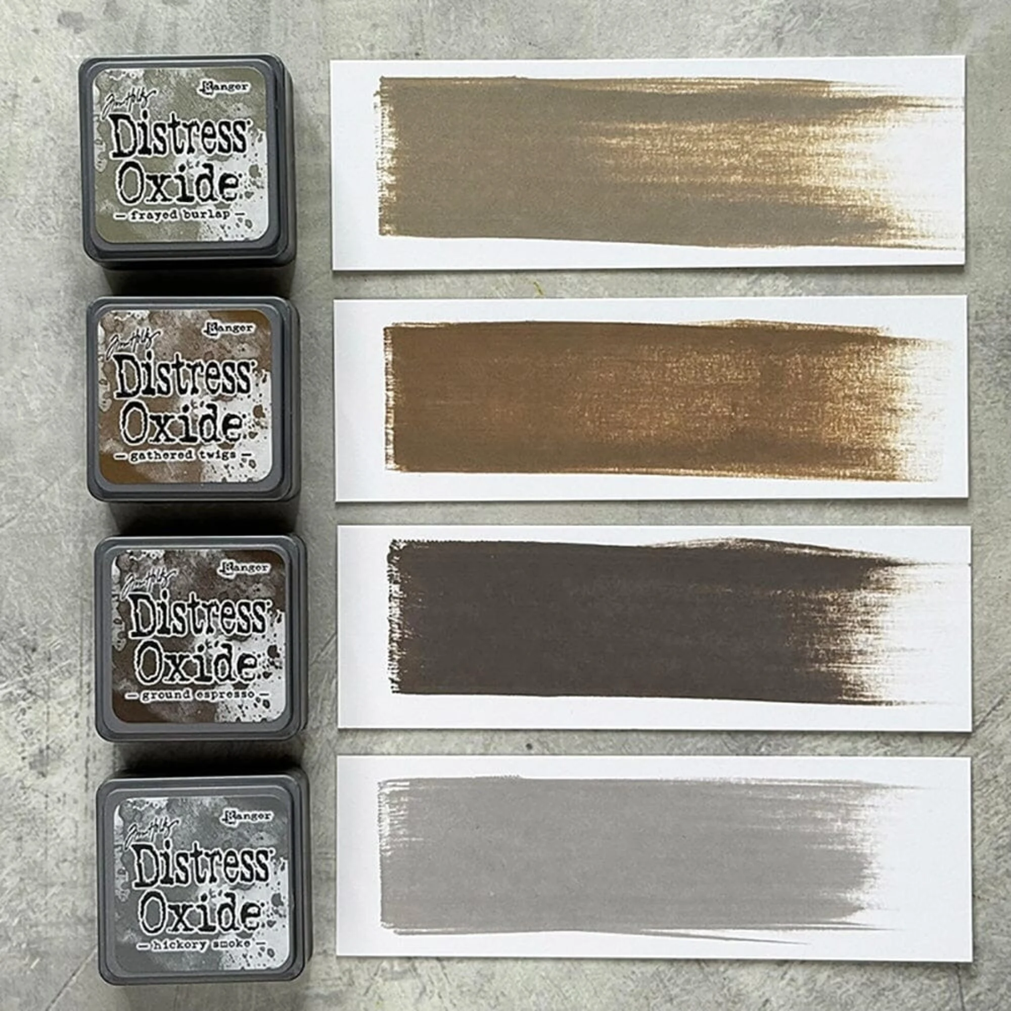 Ranger Tim Holtz – Distress Mini Oxide Ink Pads #12 mustetyynyt - Image 2