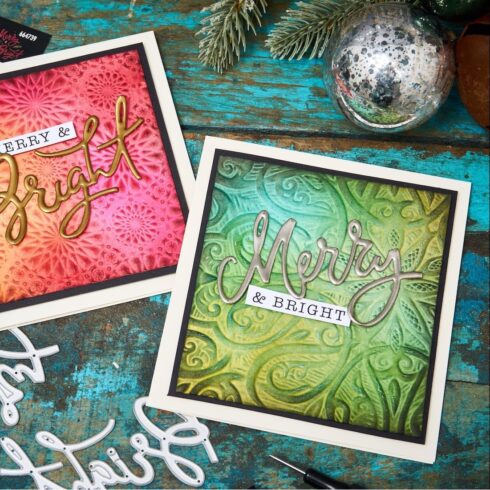 Sizzix Tim Holtz 3D kohokuviointikansio Texture Fades – ENGRAVED LARGE