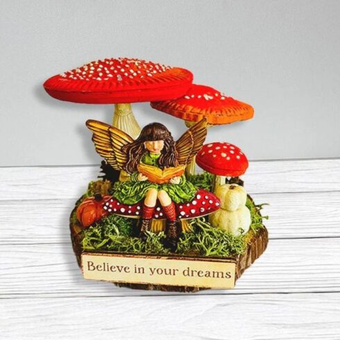 Stamperia – Whispering Woods Mushrooms 3D Silicon Mould muotti A5 1