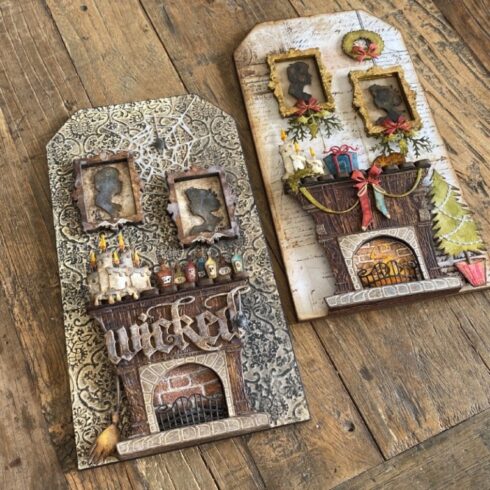 Tim Holtz Fireside