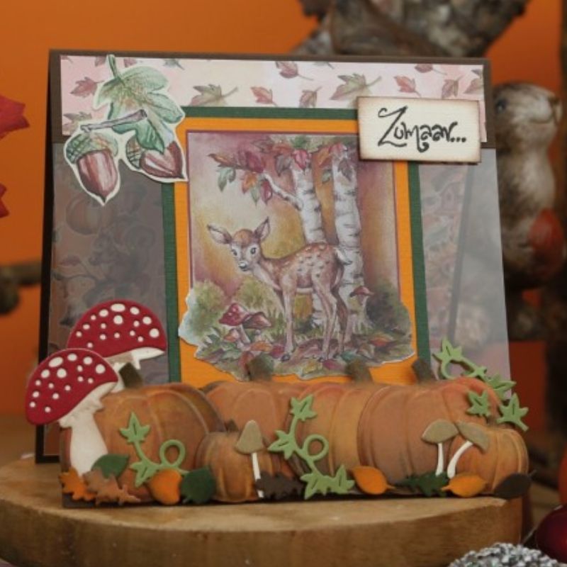 Yvonne Creations stanssi – AUTUMN MUSHROOMS - Image 3