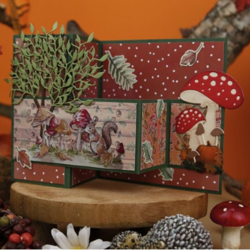 Yvonne Creations stanssi – AUTUMN MUSHROOMS - Image 4