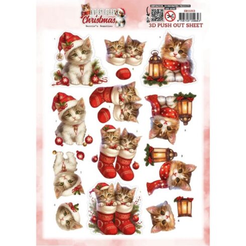 Berrie’s Beauties 3D-arkki – A Very Furry Christmas Kitten