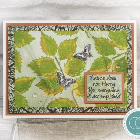 Craft Consortium Clear Stamps – Holly leimasin 2