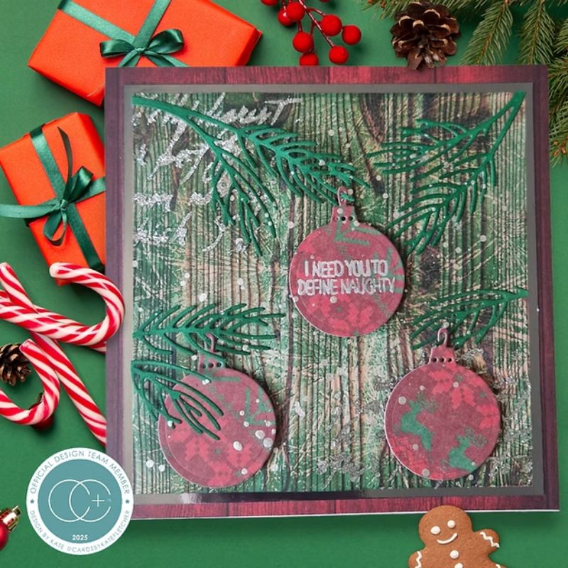 Craft Consortium Clear Stamps – Pine Needles leimasin - Image 3