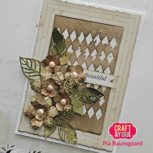 Craft You Design stanssi RHOMBUS BACKGROUND