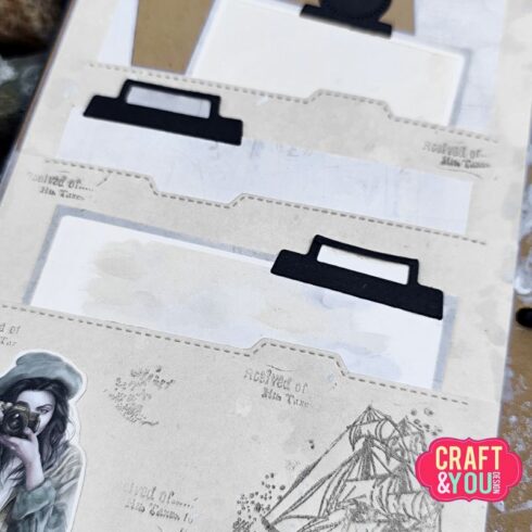 Craft You Design stanssi – FOLDERS TABS 2