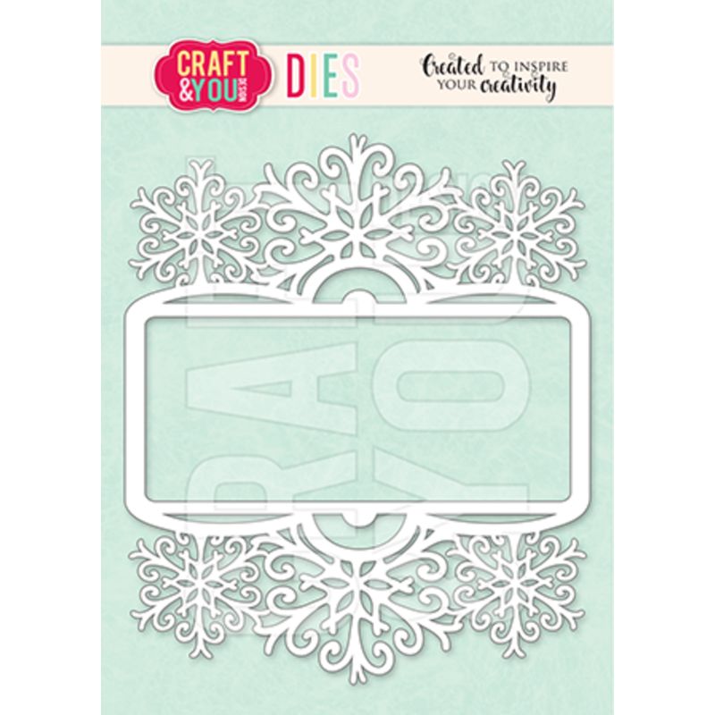 Craft & You Design stanssi – WINTER FRAME