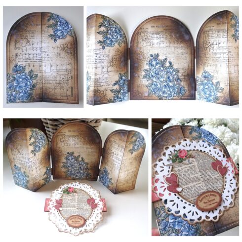 Elizabeth Craft Designs Clear Stamps Music Ornate Frame leimasinsetti4