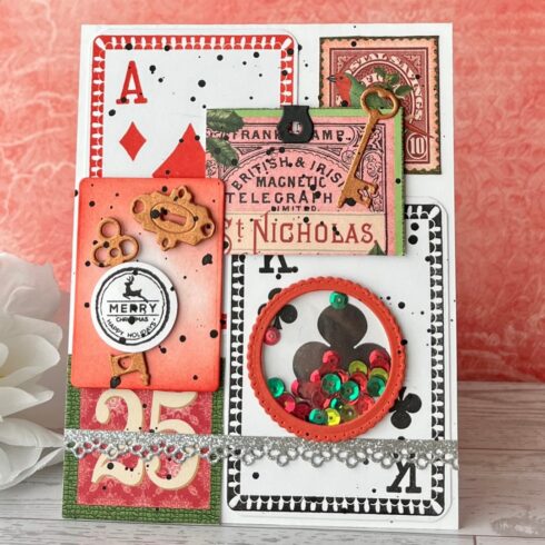 Elizabeth Craft Designs Clear Stamps Postcard Parts leimasinsetti5