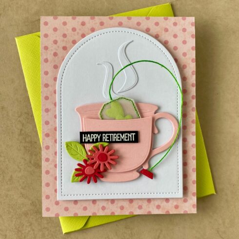 Elizabeth Craft Designs stanssi TEA TIME1