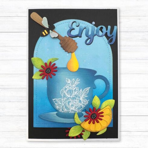 Elizabeth Craft Designs stanssi TEA TIME4