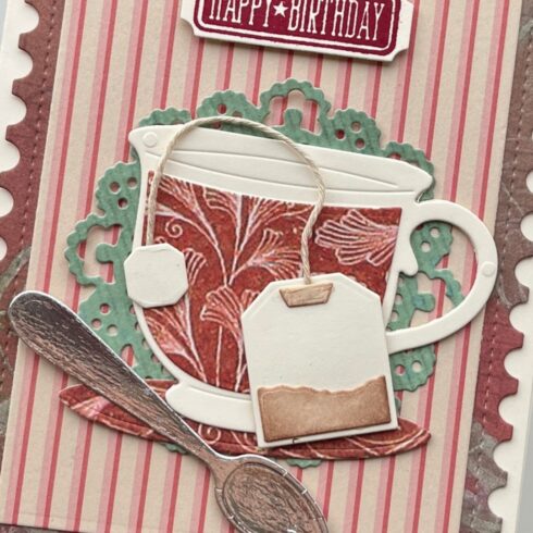 Elizabeth Craft Designs stanssi TEA TIME6