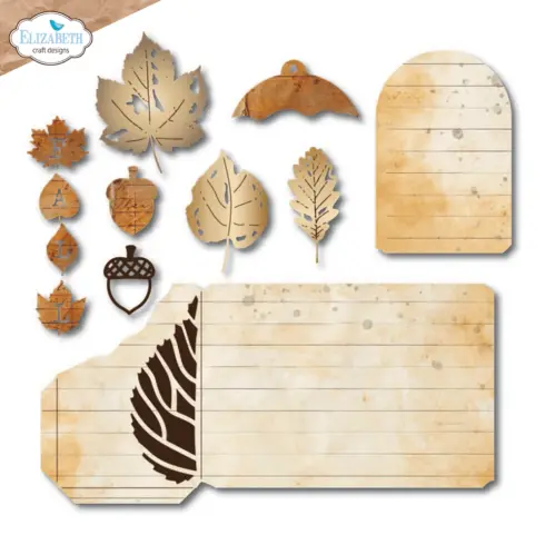Elizabeth Craft Designs stanssi – FALL LEAVES