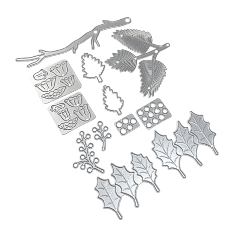 Elizabeth Craft Designs stanssi – WINTER GREENERY