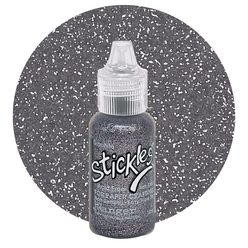 Glitter Glue Stickles Graphite 0.5 ft oz – Kimalleliima 14,8ml