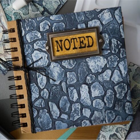 Sizzix Tim Holtz 3D kohokuviointikansio Texture Fades – COBBLESTONE A5