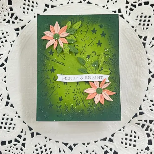 Spellbinders 3D kohokuviointikansio STARS AND FRONDS FRAME2