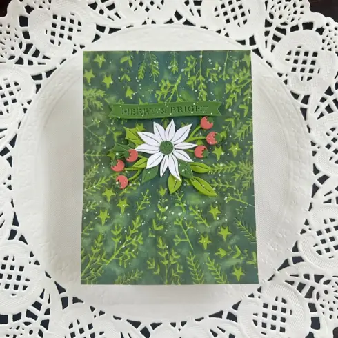 Spellbinders 3D kohokuviointikansio STARS AND FRONDS FRAME4