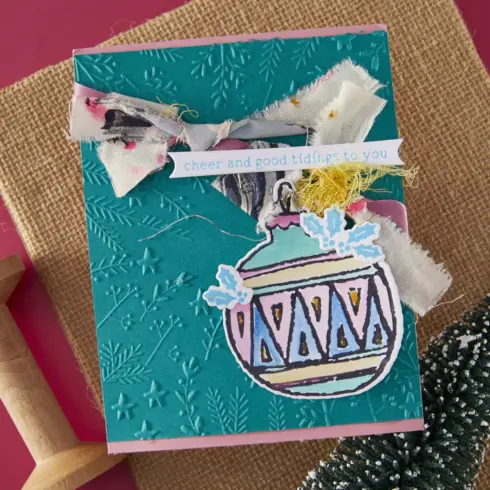 Spellbinders 3D kohokuviointikansio – STARS AND FRONDS FRAME2
