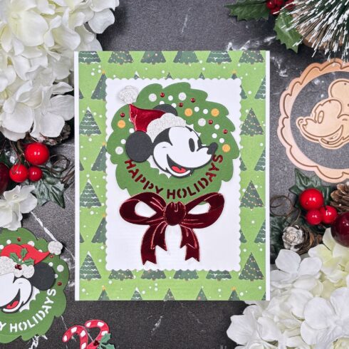 Spellbinders stanssi – CLASSIC MOUSE CHRISTMAS EMBELLISHMENTS10