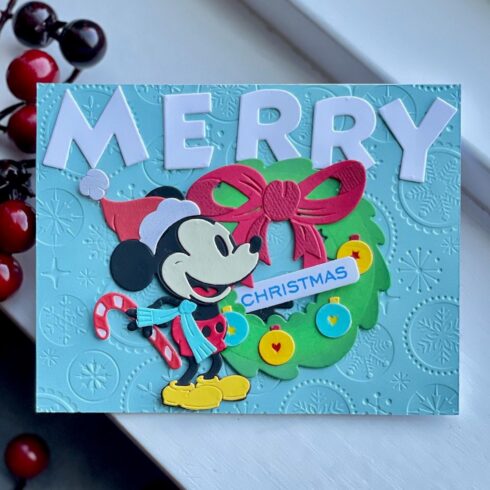 Spellbinders stanssi – CLASSIC MOUSE CHRISTMAS EMBELLISHMENTS7