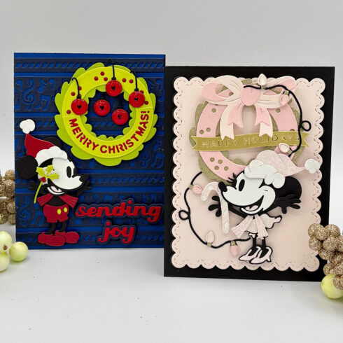 Spellbinders stanssi – CLASSIC MOUSE CHRISTMAS EMBELLISHMENTS9
