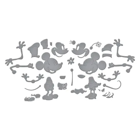 Spellbinders stanssi – CLASSIC MOUSE STEAMBOAT WILLIE DUO3