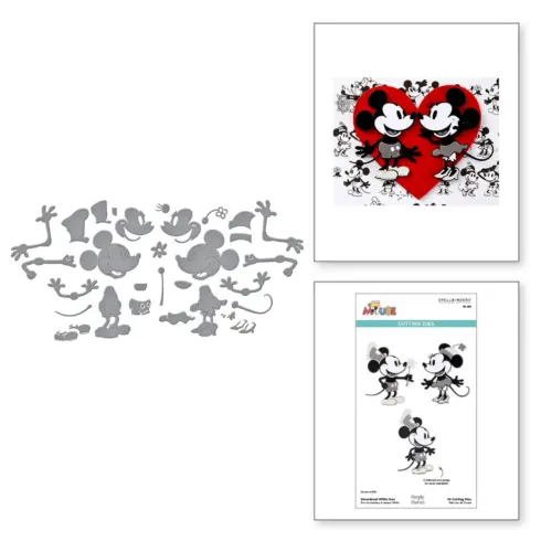 Spellbinders stanssi – CLASSIC MOUSE STEAMBOAT WILLIE DUO4
