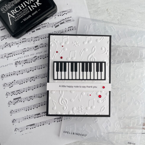 Spellbinders stanssi – MINI MUSICAL INSTRUMENTS5
