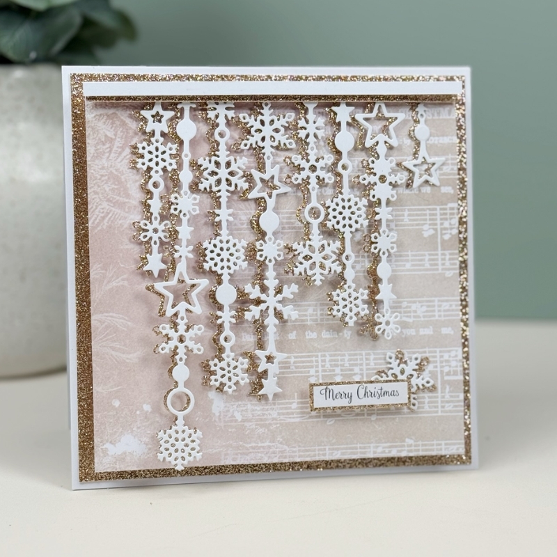 Studio Light Christmas Blush stanssi – WINTER CURTAIN - Image 2