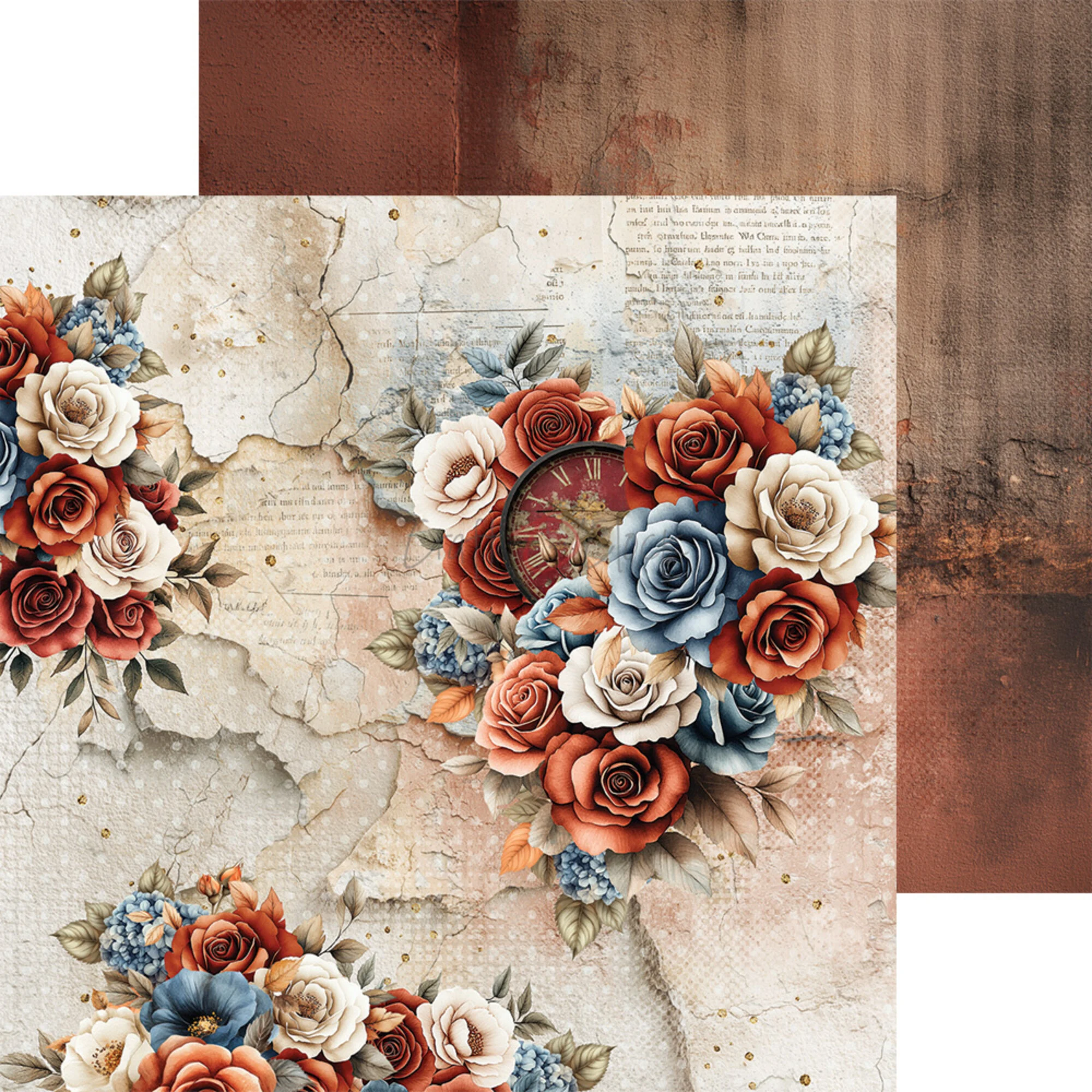 Craft O'Clock – Timeless Grace paperilajitelma 30 x 30 cm - Image 2