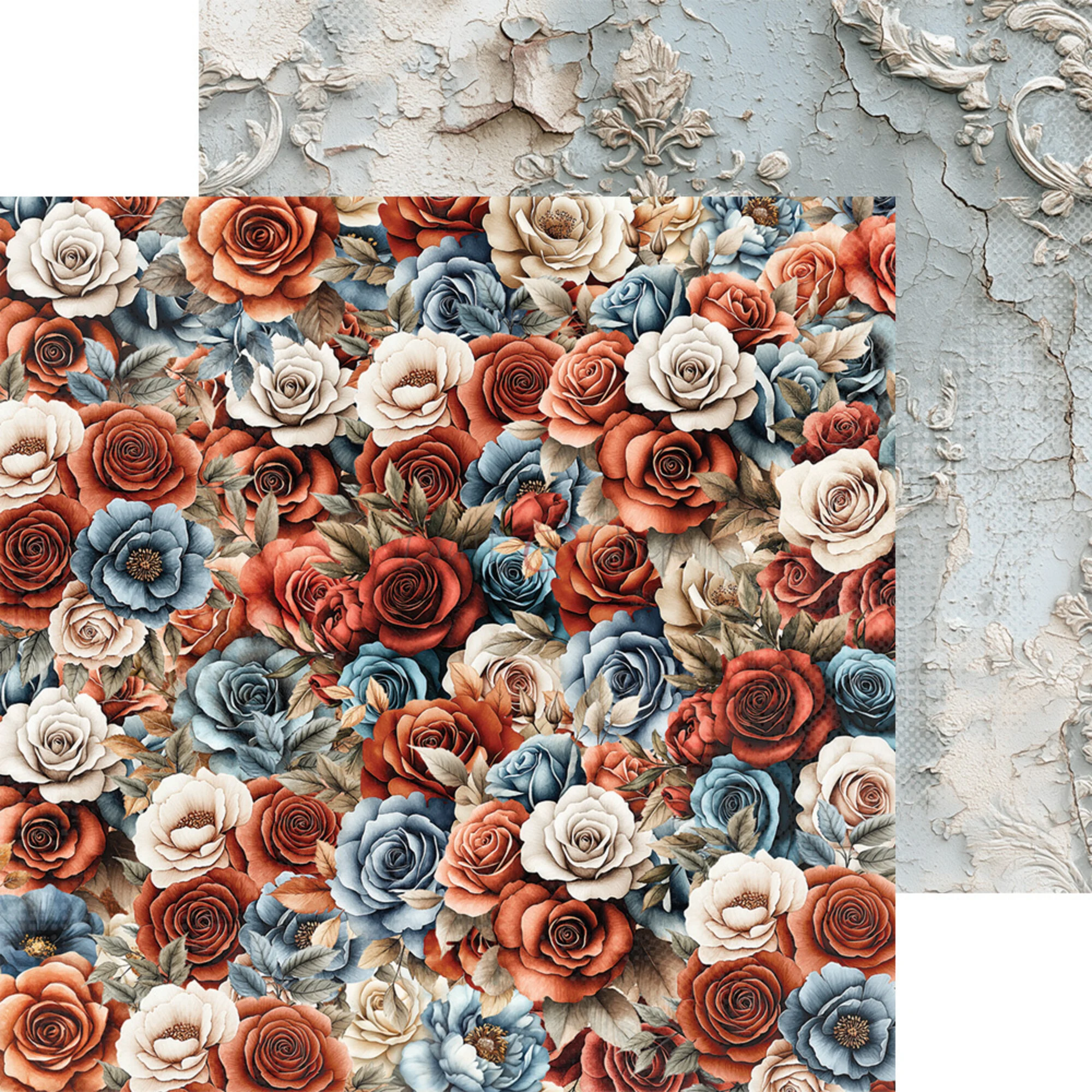 Craft O'Clock – Timeless Grace paperilajitelma 30 x 30 cm - Image 5