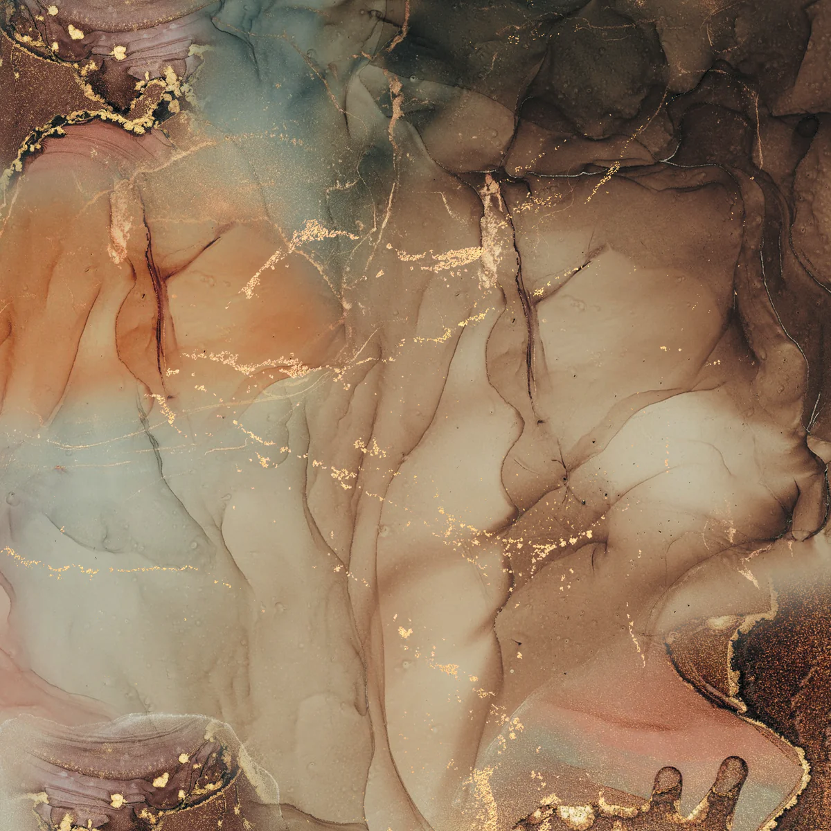 Crafter's Companion Foiled Paper – Imperial Topaz paperilehtiö (kultafoilaus) 30 x 30 cm - Image 7