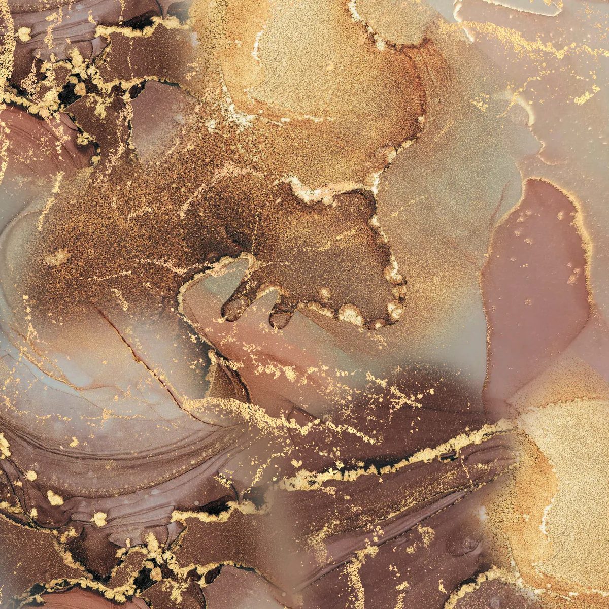 Crafter's Companion Foiled Paper – Imperial Topaz paperilehtiö (kultafoilaus) 30 x 30 cm - Image 9