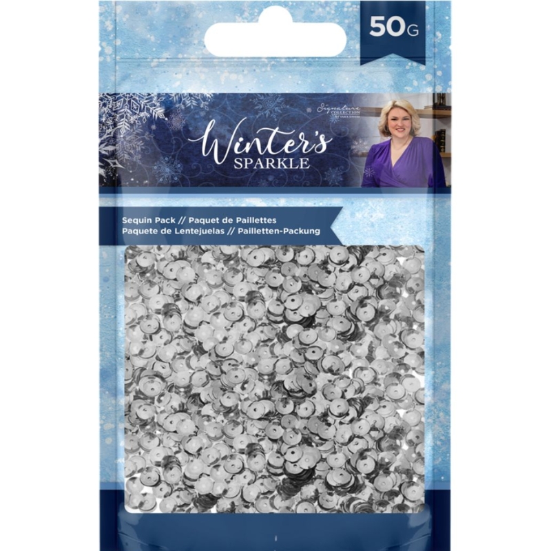 Crafter’s Companion – Winter's Sparkle Sequin paljetti (50g)
