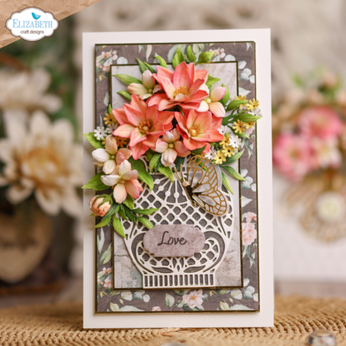 Elizabeth Craft Designs DELICATE FANCY VASE