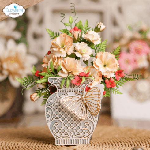 Elizabeth Craft Designs DELICATE FANCY VASE1