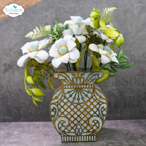 Elizabeth Craft Designs DELICATE FANCY VASE2