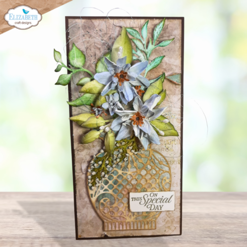 Elizabeth Craft Designs DELICATE FANCY VASE3