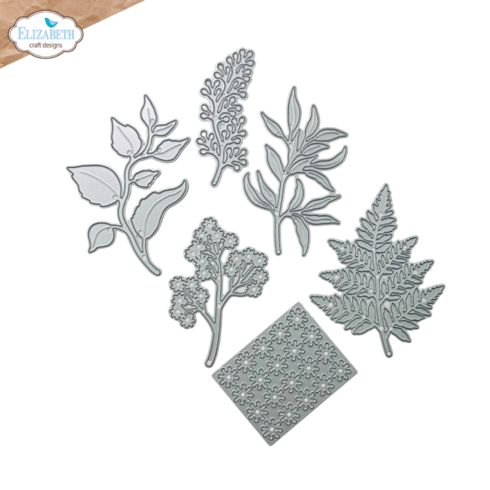 Elizabeth Craft Designs stanssi FERN AND GREENERY