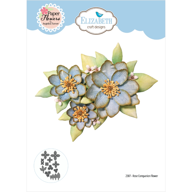 Elizabeth Craft Designs stanssi – ROSE COMPANION FLOWER