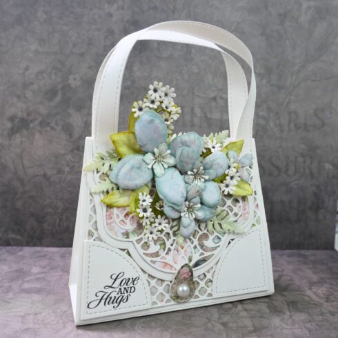 Elizabeth Craft Designs stanssi ROSE COMPANION FLOWER1
