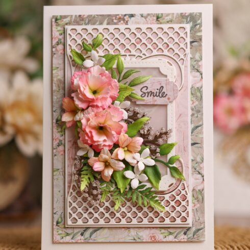 Elizabeth Craft Designs stanssi ROSE COMPANION FLOWER5