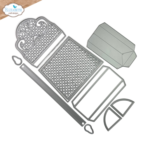 Elizabeth Craft Designs stanssi – DELICATE FANCY PURSE 3D
