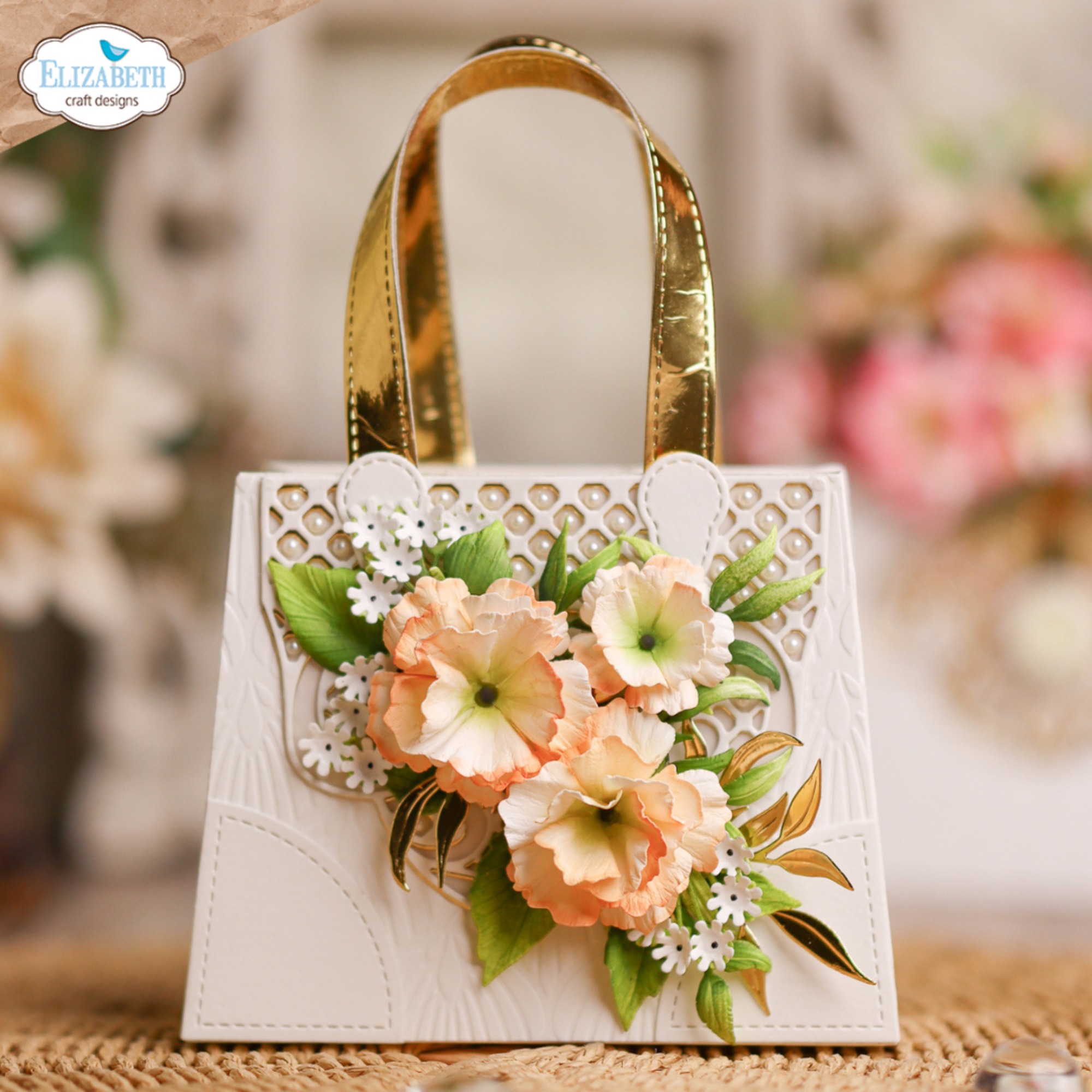 Elizabeth Craft Designs stanssi – DELICATE FANCY PURSE 3D - Image 11