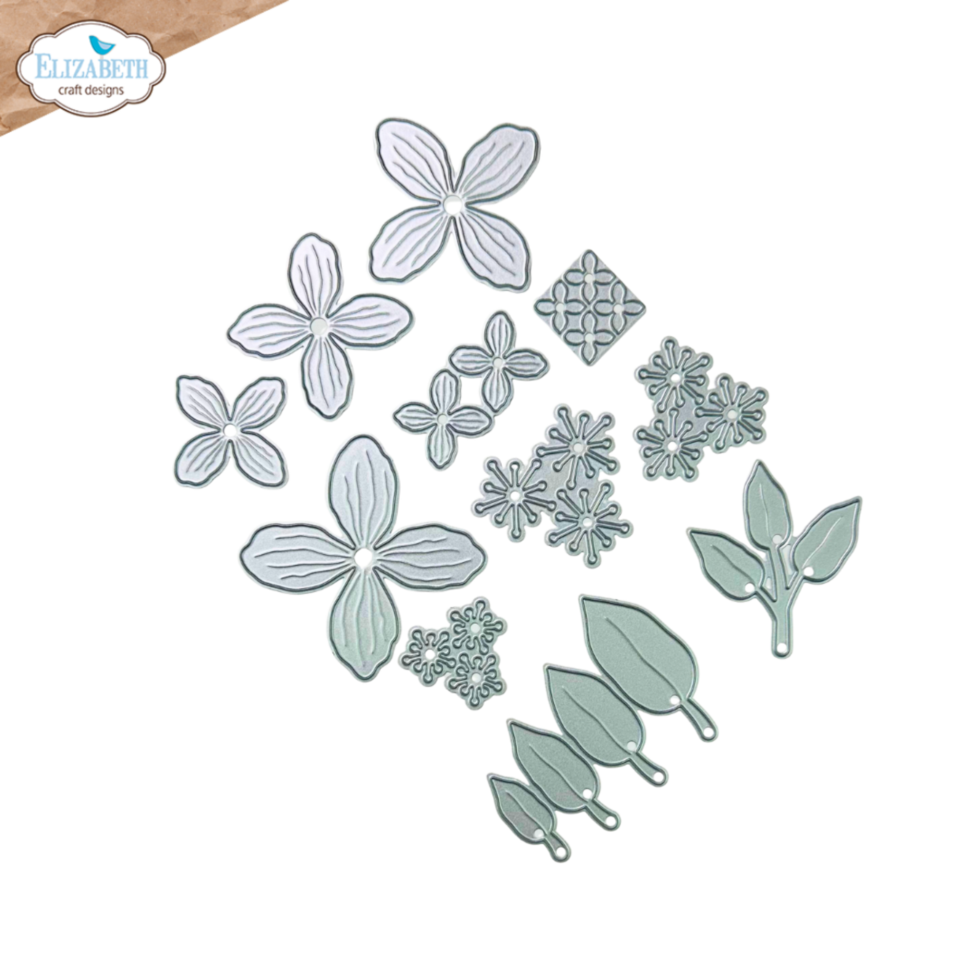 Elizabeth Craft Designs stanssi – ROSE COMPANION FLOWER - Image 7