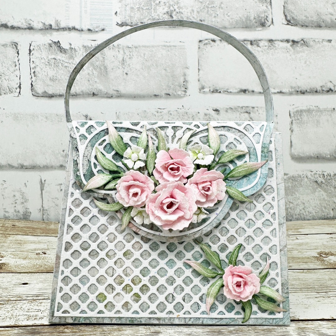 Elizabeth Craft Designs stanssi – DELICATE FANCY PURSE 3D - Image 2