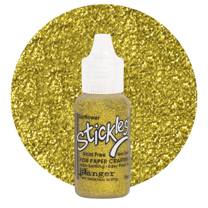 Glitter Glue Stickles Sunflower 0.5 ft oz – Kimalleliima 14,8ml