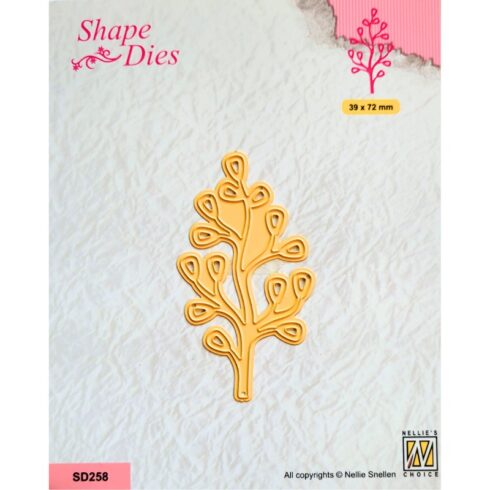 Nellie's Choice stanssi – BRANCH WITH LEAVES